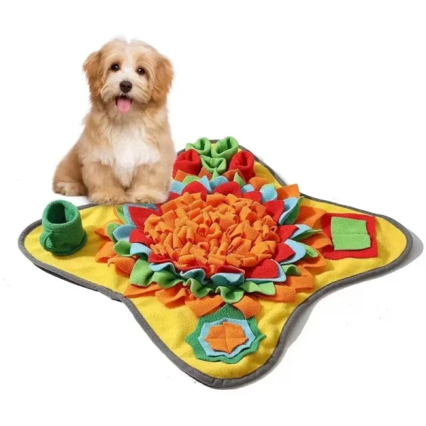 Snuffle Training Mat Dogs Cats Educational Stress Relief Training Blanket