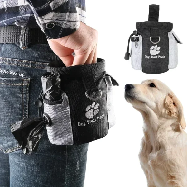 Portable Feeding Treat Pouch Training Snack Container