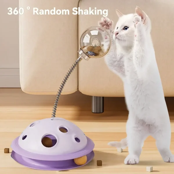 Ball Leaking Food Educational Toys Snack Dispenser Interactive Cat And Dog