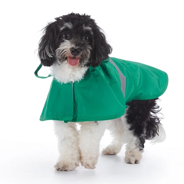 Fashionable Reflective Cute Hooded Waterproof Jacket Larger Dogs